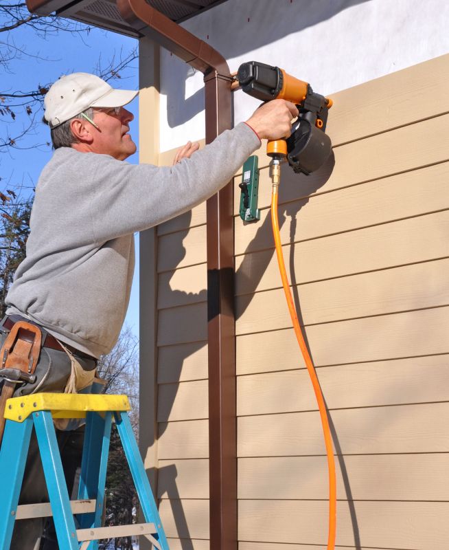 Fiber Siding Installation